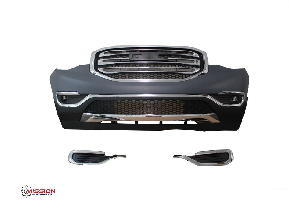 For 2017 2018 2019 GMC Acadia Front Bumper Grills Fog Lights/Fog Covers
