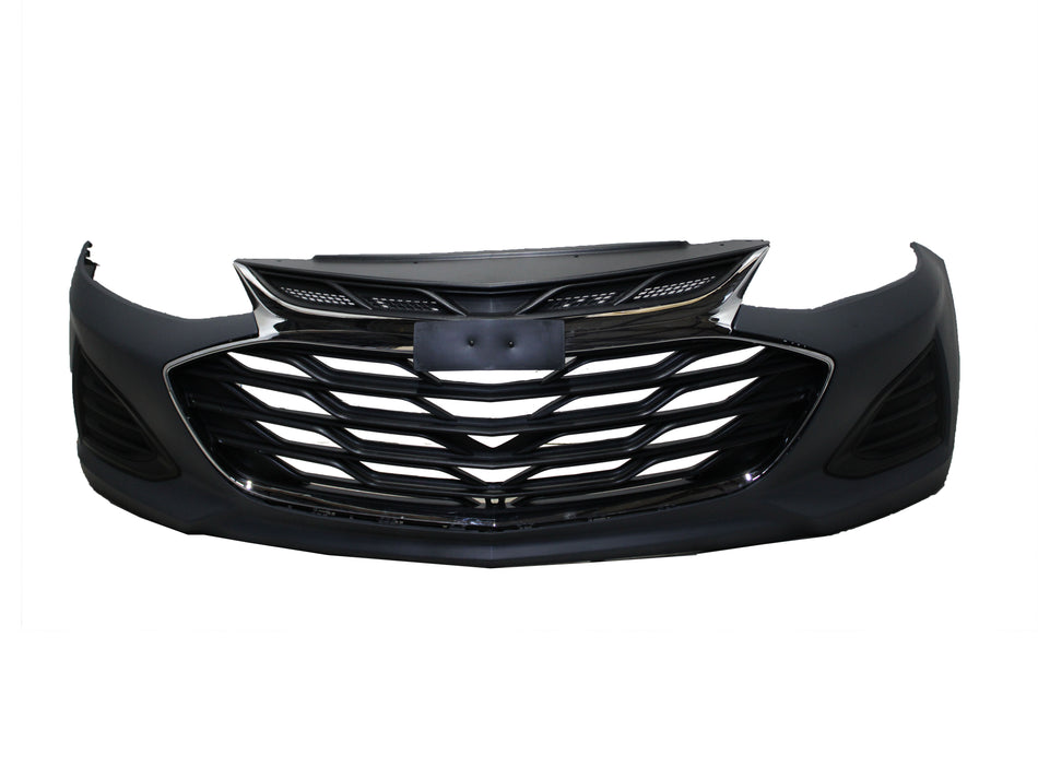 For 2019 Chevrolet Chevy Cruze Front Bumper Grill Fog Light Covers w/brackets