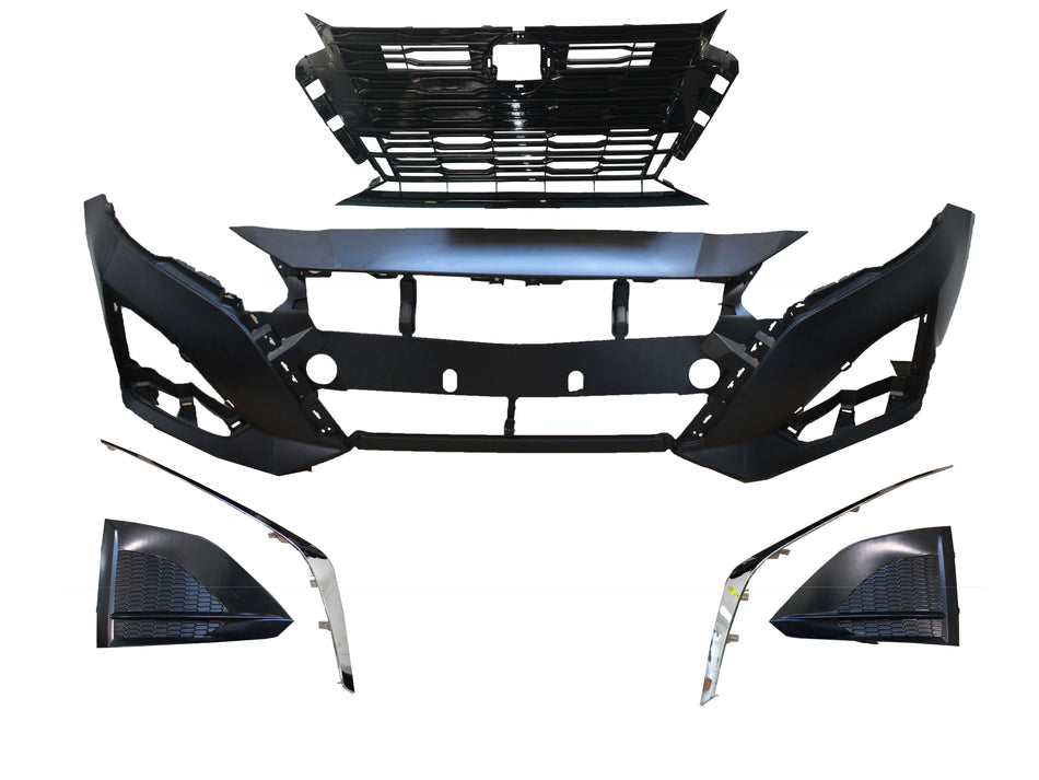 For 2023 2024 2025 Nissan Altima S/SV/SL Front Bumper/Grill/Fog Covers/Trims 6PCS