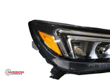 For 2017-2021 Buick Encore Headlight Halogen W/LED DRL Passenger Right Side