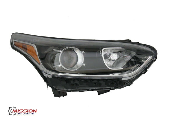 For 2019 2020 Kia Forte Headlight Halogen Passenger Right  Side W/O LED