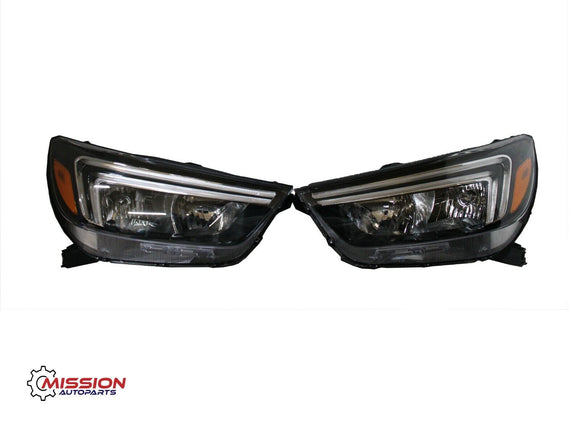 For 2017-2021 Buick Encore Headlight Halogen W/LED DRL Left and Right Side Set