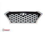 For 2019 2020 2021 Hyundai Tucson Complete Front Bumper Grill Skid Plate 5 PCS