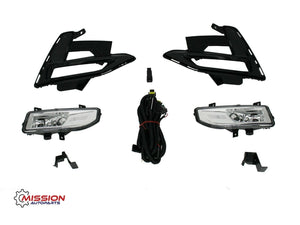 For 2020 2021 Nissan Sentra Fog Lights KIT Assembly Right and Left Set w/Bulbs