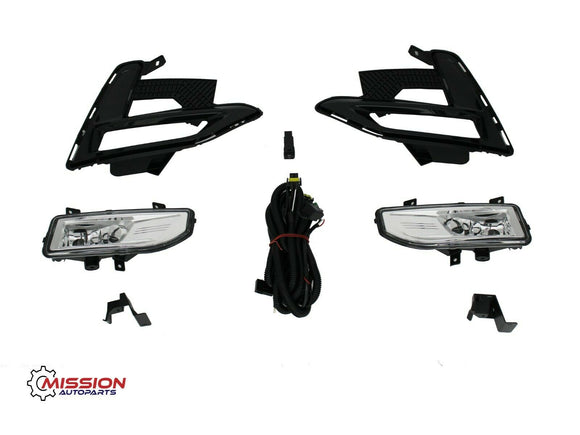 For 2020 2021 Nissan Sentra Fog Lights KIT Assembly Right and Left Set w/Bulbs