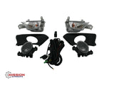 For 2019-2020 Nissan Altima Front Bumper Grill Fog Signal Lights Bezels