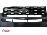 For 2016 2017 Ford Explorer Front Upper Lower Bumper Grill Skid Plate Valance