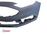 For 2017 2018 Ford Fusion Front Bumper Cover Replacement New Primered