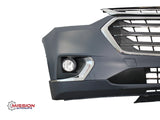 For 2018 2019 2020 2021 Chevy Traverse Complete Front Bumper Grills Fog Lights