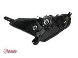 For 2020 2021 2022 Nissan Versa Headlight Halogen Right and Left W/Bulbs