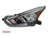 For 2020 2021 2022 Nissan Versa Headlight Halogen Right and Left W/Bulbs