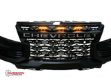 For 2021 Chevrolet Colorado ZR2 Facelift Front Bumper Assembly w/Fender Flares