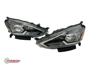 For 2016 2017 2018 2019 Nissan Sentra Headlight Halogen Right and Left Side