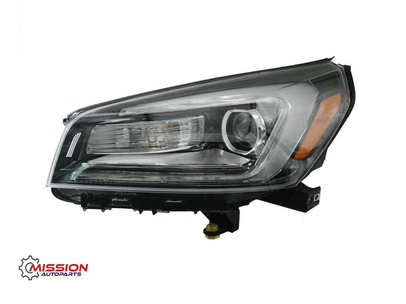 For 2013 2014 2015 2016 GMC Acadia Headlight Halogen w/LED DRL Driver Left  23358994