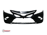 For 2018 2019 2020 Toyota Camry SE XSE Complete Front Bumper Assembly