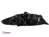 For 2017 2018 2019 Ford Fusion Headlight Halogen W/O LED DRL Right Left W/Bulbs