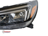For 2017-2021 Buick Encore Headlight Halogen W/LED DRL Driver Left Side