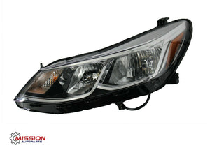For 2016-2019 Chevy Chevrolet Cruze Headlight Halogen Driver Left w/Bulbs 84106696