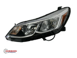 For 2016-2019 Chevy Chevrolet Cruze Headlight Halogen Driver Left w/Bulbs 84106696