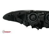 For 2017 2018 2019 Ford Fusion Headlight Halogen W/LED DRL Driver Left Side