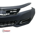 For 2014-2020 Chevrolet Chevy Impala Front Bumper Grills Fog Light Cover Chrome