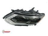For 2017 2018 2019 Nissan Rogue Headlights Halogen w/LED DRL Right and Left Set