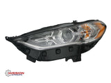 For 2017 2018 2019 Ford Fusion Headlight Halogen W/O LED DRL Right Left W/Bulbs