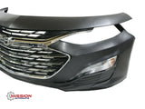 For 2019-2021 Chevrolet Chevy Malibu Front Bumper Upper Lower Grills Fog Lights