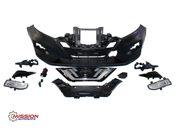 For 2020 2021 2022 Nissan Rogue Sport Front Bumper Assembly Complete 10 PCS