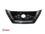For 2021 2022 2023 Nissan Rogue Front Bumper Assembly Grills Fog Light 13 PCS
