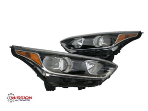 For 2019 2020 Kia Forte Headlight Halogen Passenger Right Driver Left W/O LED