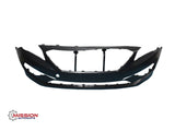 For 2015 2016 2017 Hyundai Sonata Complete Front Bumper Grills Fog Covers 6 PCS