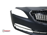 For 2017 2018 2019 Buick Lacrosse Front Bumper Upper Lower Grill Trim w/Brackets