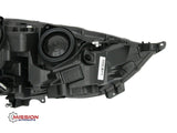 For 2017 2018 2019 Ford Fusion Headlight Halogen W/O LED DRL Left Driver Side