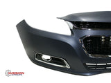 For 2014 2015 Chevrolet Chevy Malibu Front Bumper Grills Fog Light Covers