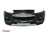 For 2017-2019 Chevy Trax Front Bumper Upper Center Lower Grills Fog Lights