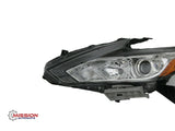 For 2016 2017 2018 Nissan Altima Headlight Halogen Chrome Left W/Bulbs W/O LED