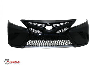 For 2018 2019 2020 Toyota Camry SE XSE Complete Front Bumper Assembly