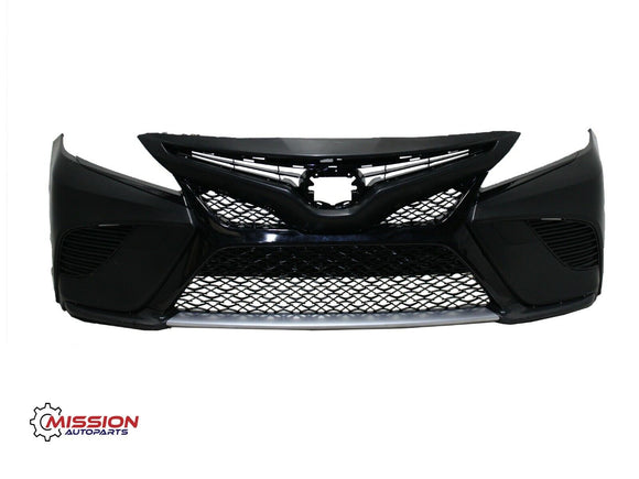 For 2018 2019 2020 Toyota Camry SE XSE Complete Front Bumper Assembly