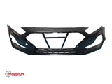 For 2018 2019 Hyundai Sonata Front Bumper Grills Fog Lights Complete 8 PCS