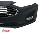 For 2019 2020 Ford Fusion Front Bumper Upper Lower Grill Bumper Trim Fog Lights