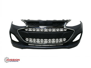 For 2019 2020 2021 2022 Chevrolet Chevy Spark Front Bumper Grill Fog Light Cover