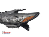 For 2016 2017 2018 Nissan Altima Headlight Halogen Black/Smoked Housing W/O LED DRL Driver Left Side
