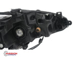 For 2016 2017 2018 Nissan Altima Headlight Halogen Black/Smoked Housing W/O LED DRL Driver Left Side