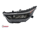 For 2019 2020 2021 Toyota RAV4 Headlight Assembly Black LED Driver Left Side
