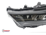 For 2019 2020 2021 Toyota RAV4 Headlight Assembly Black LED Driver Left Side