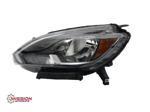 For 2016 2017 2018 2019 Nissan Sentra Headlight Headlamp Assembly Halogen Driver Left Side