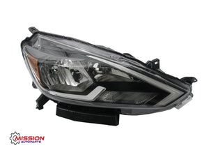 For 2016 2017 2018 2019 Nissan Sentra Headlight Headlamp Assembly Halogen Passenger Right Side