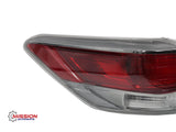 For 2014 2015 2016 2017 Toyota Highlander Tail light Tail lamp Outer Driver Left Side