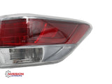 For 2014 2015 2016 2017 Toyota Highlander Tail light Tail lamp Outer Passenger Right Side